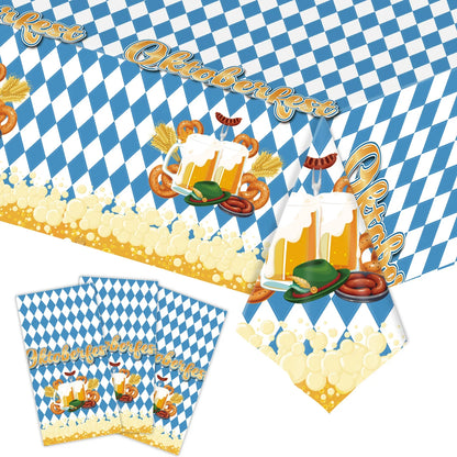 Tischdecke im Oktoberfest-Design – FestTafel Oktoberfest 2026 1+1 GRATIS