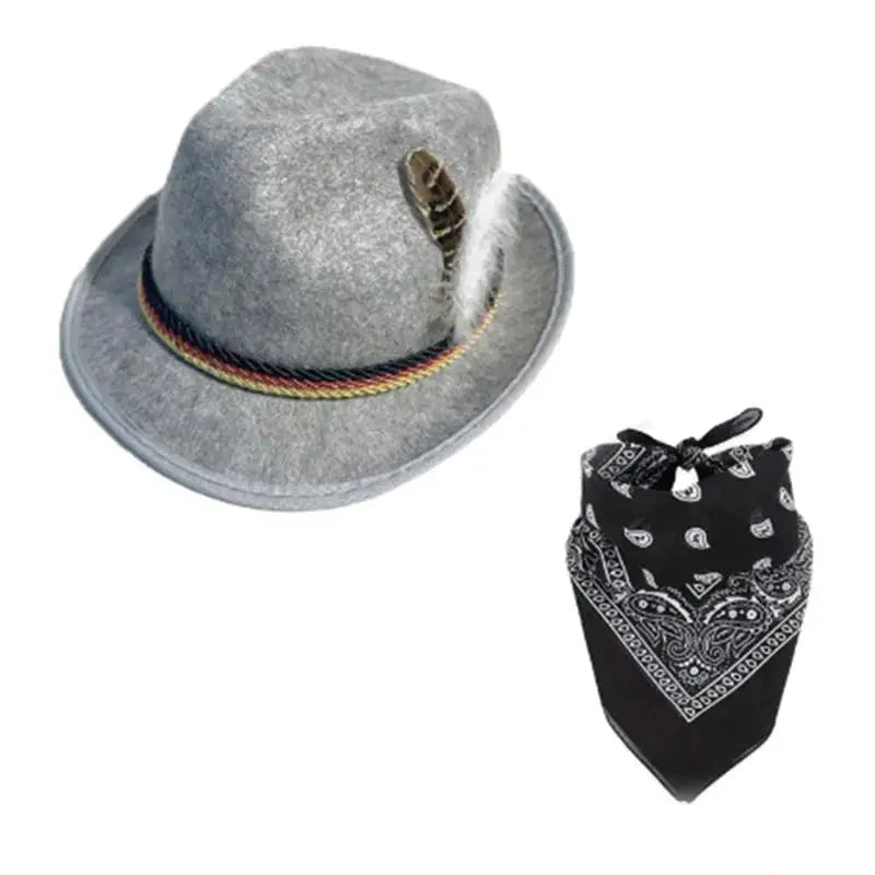 Trachten Accessoire-Set mit Hut & Schal – TrachtenHeld Oktoberfest 2026