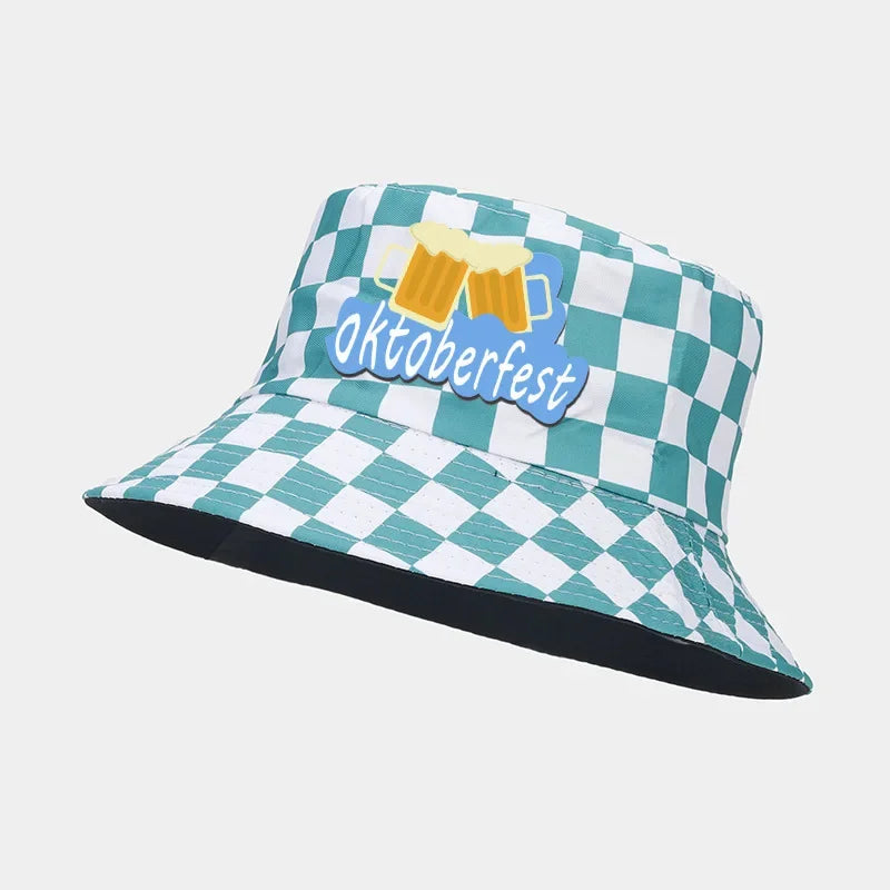 Fischerhut mit Rautenmuster – WiesnKaro Oktoberfest 2026