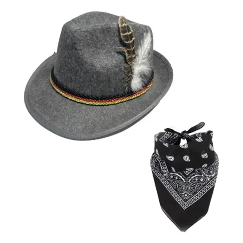 Trachten Accessoire-Set mit Hut & Schal – TrachtenHeld Oktoberfest 2026