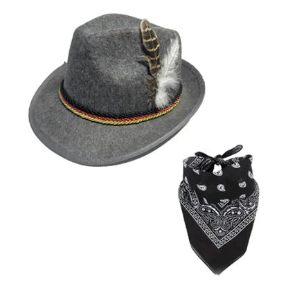 Trachten Accessoire-Set mit Hut & Schal – TrachtenHeld Oktoberfest 2026
