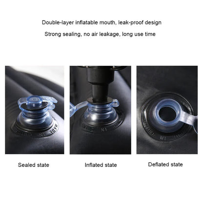 Auto-Luft-Inflatable-Reisematratze mit Kissen und Reparaturset – RoadRest