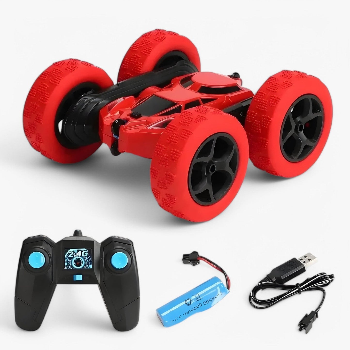 RC-Stuntfahrzeug mit Flip-Funktion & Geländetauglichkeit – FlipRacer X