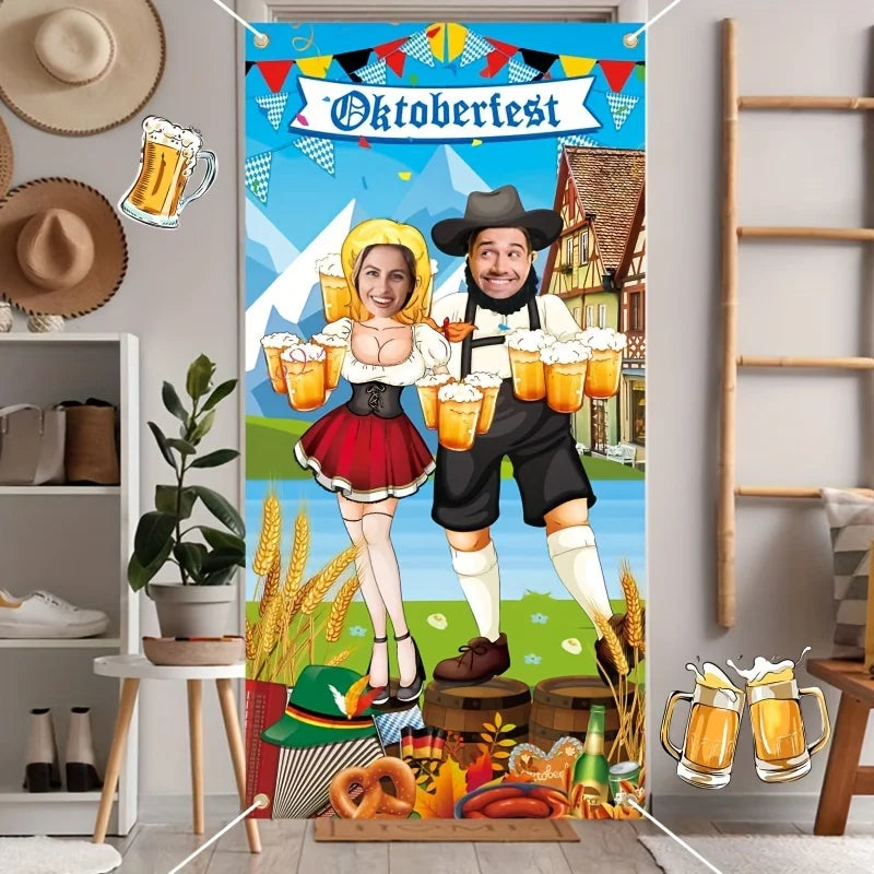 Foto-Hintergrund im Oktoberfest-Design – GaudiKulisse Oktoberfest 2026