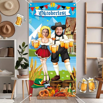 Foto-Hintergrund im Oktoberfest-Design – GaudiKulisse Oktoberfest 2026