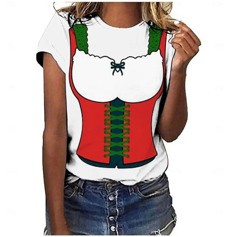 T-Shirt im Dirndl-Look – DirndlShirt Oktoberfest 2026