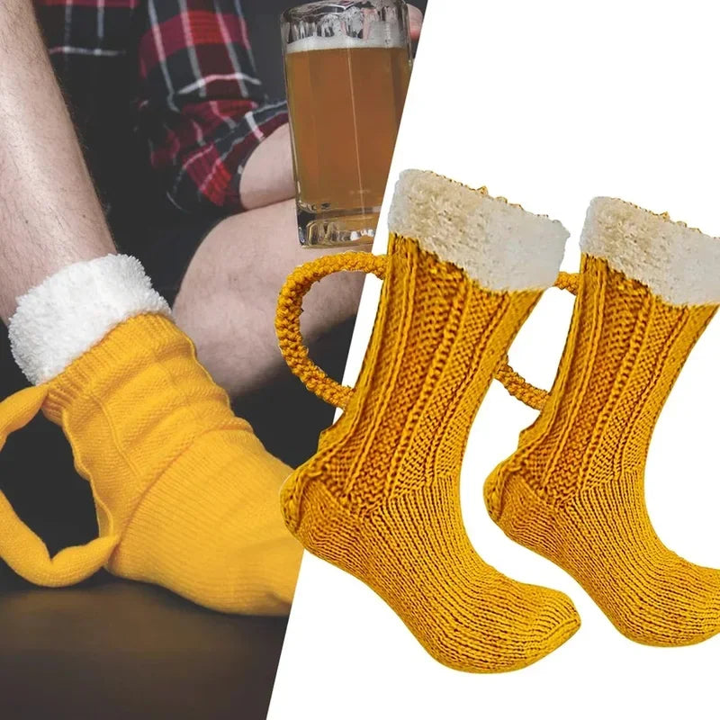 Unisex Socken im Bierkrug-Design – SchaumSocken Oktoberfest 2026
