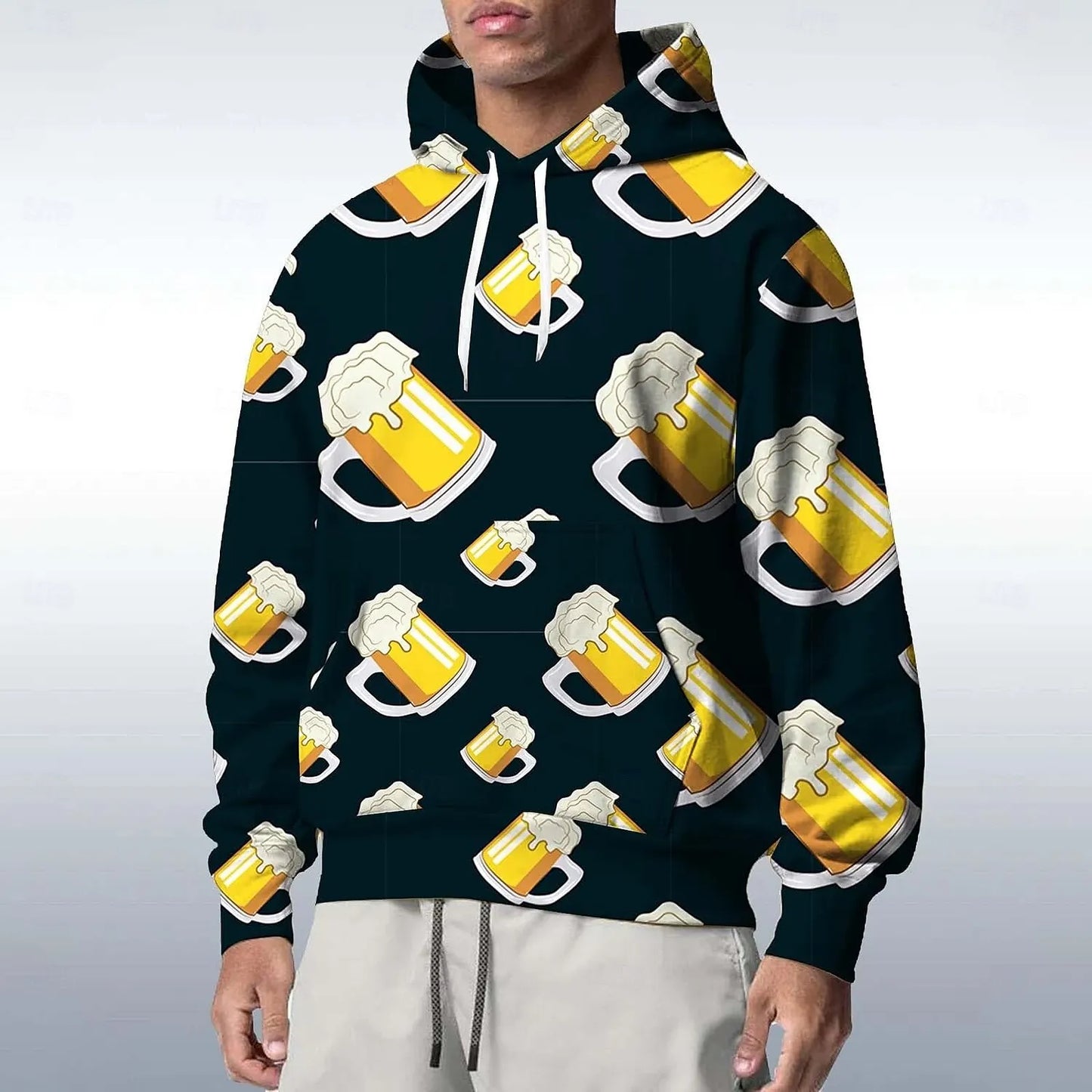3D Bierkrug Hoodie – ProstStyle Oktoberfest 2026