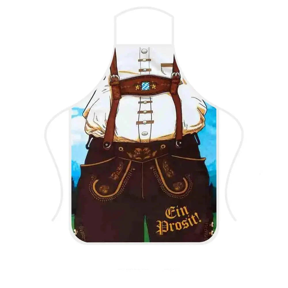 Lustige Bayern-Küchenschürze & Party-Schürze – GaudiGrill Oktoberfest 2026