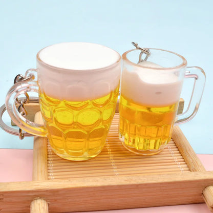 Bierglas Schlüsselanhänger Set – ProstGlück Oktoberfest 2026 (4er-Set)