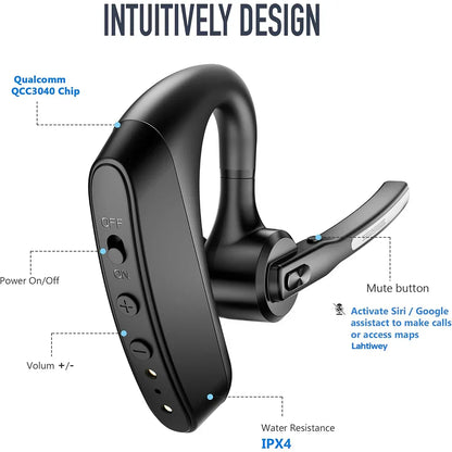 Geräuschunterdrückendes Bluetooth-Headset mit Dualmikrofonen – Orivo