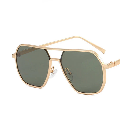 Klassische Herren Sonnenbrille mit Metallrahmen & UV400 Schutz – Matteo