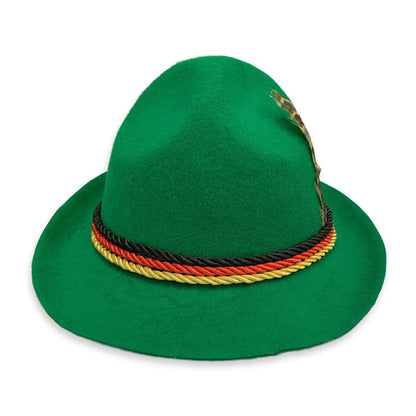 Alpenhut mit Feder – Bergfreund Oktoberfest 2026