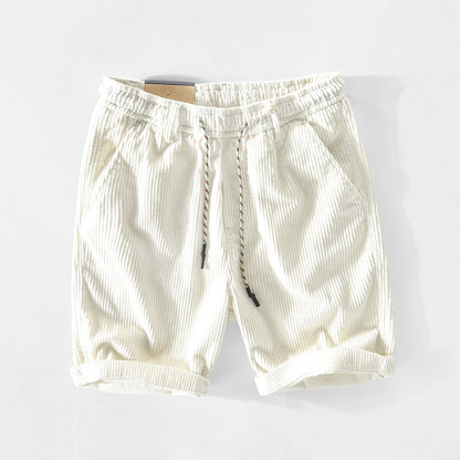Retro-Cordshorts für Herren mit bequemem Schnitt – Raul