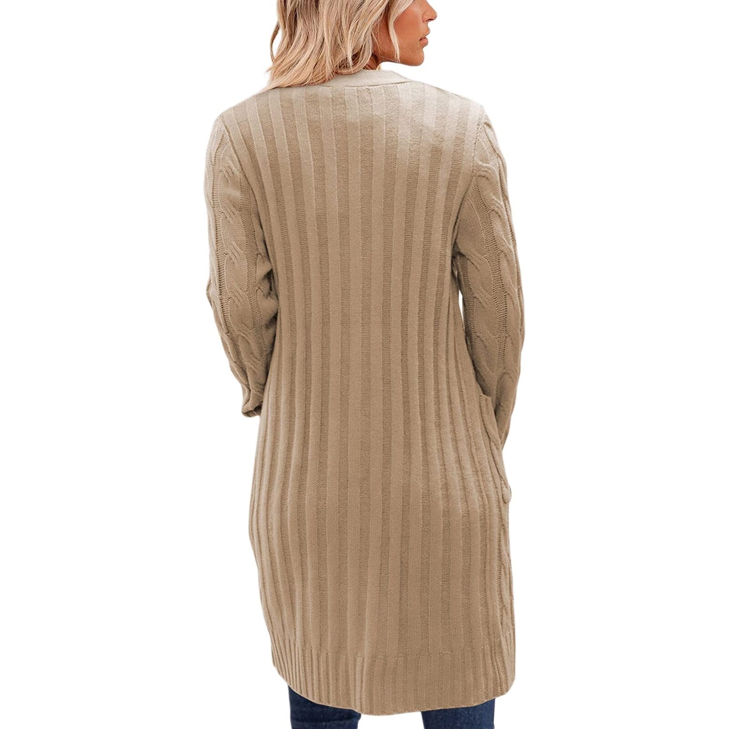 Damen Strick-Cardigan mit Taschen – Noelle