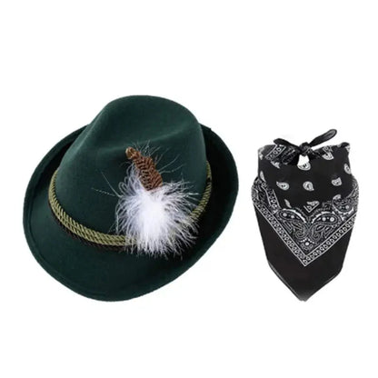 Trachten Accessoire-Set mit Hut & Schal – TrachtenHeld Oktoberfest 2026