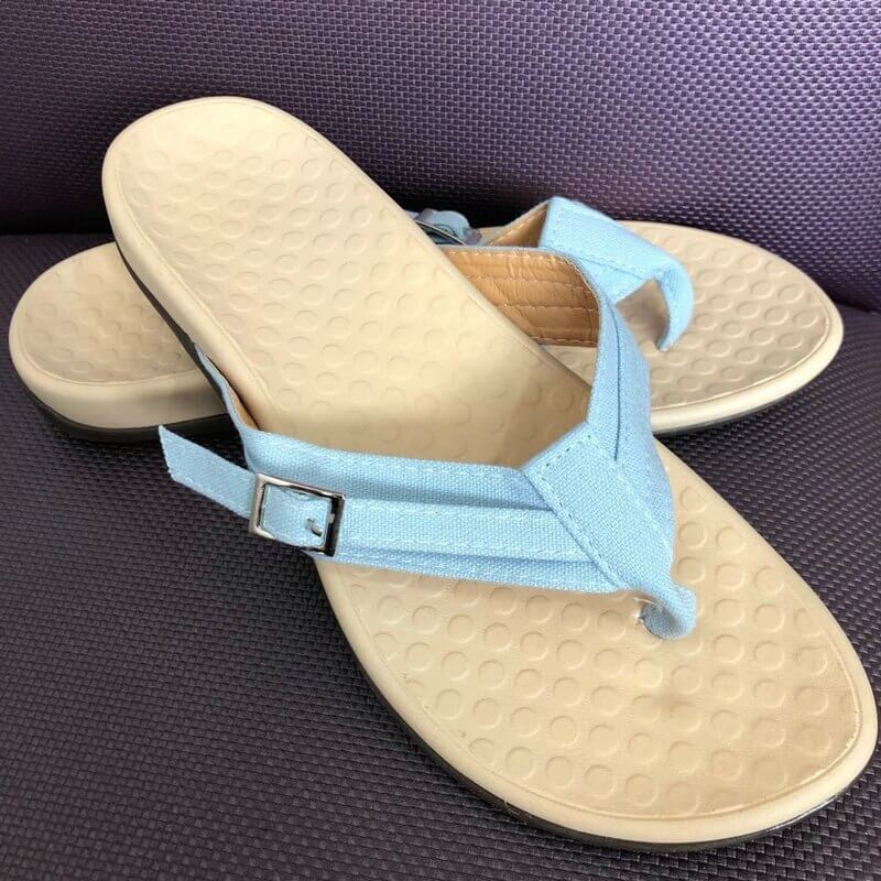 Bequeme orthopädische Zehensandalen für Damen - OrthoSommer