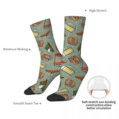 Socken mit Wiesn-Motiven (2er-Set) – FestSocken Oktoberfest 2026