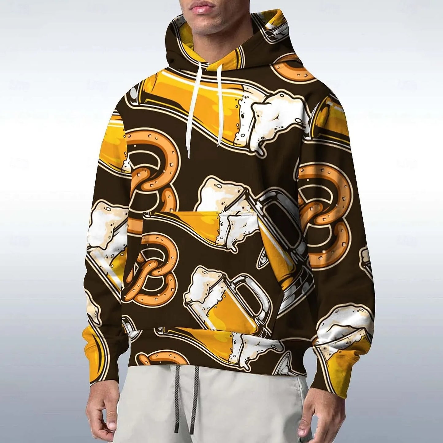 3D Bierkrug Hoodie – ProstStyle Oktoberfest 2026