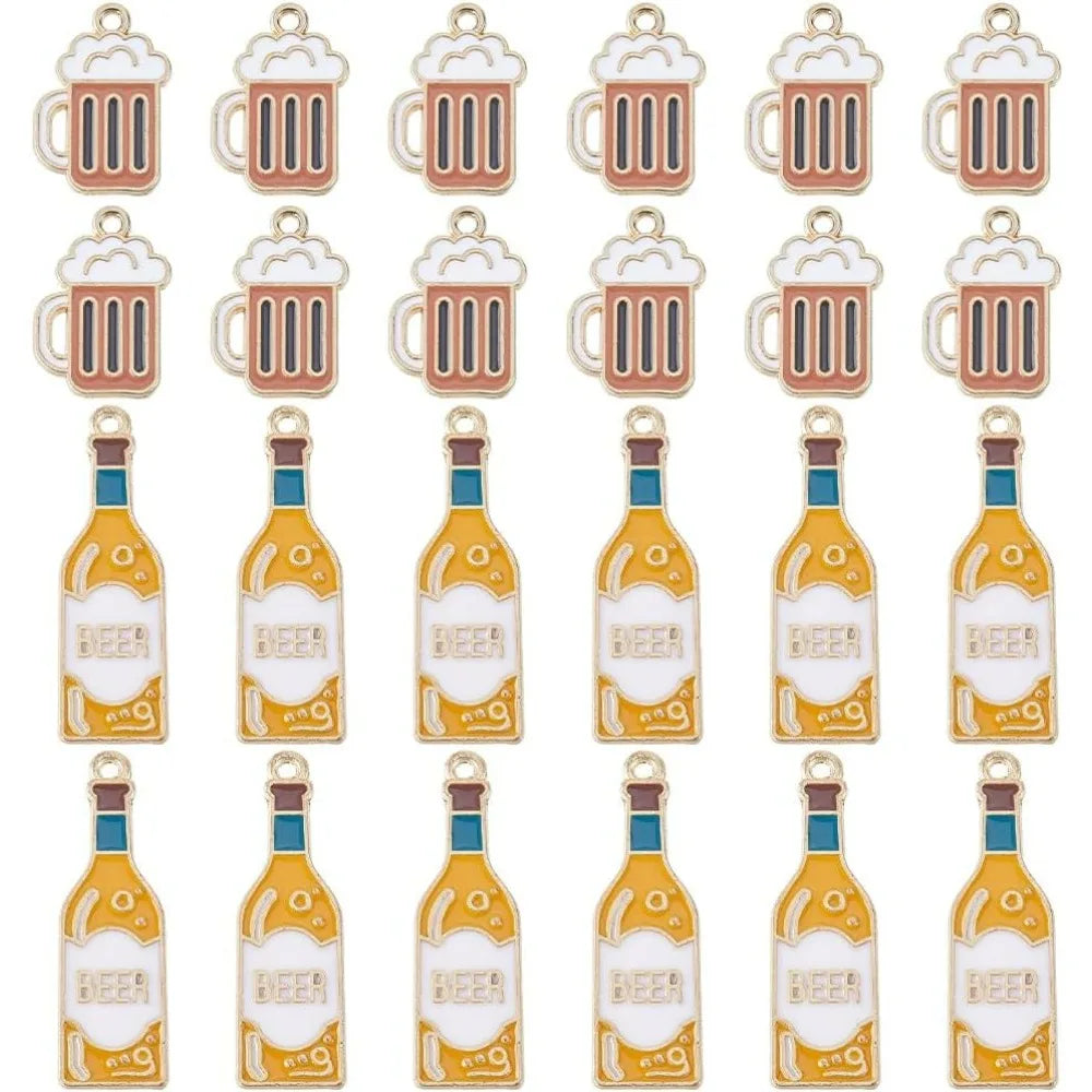 Schmuckanhänger im Bier-Design (40er-Set) – ProstCharms Oktoberfest 2026