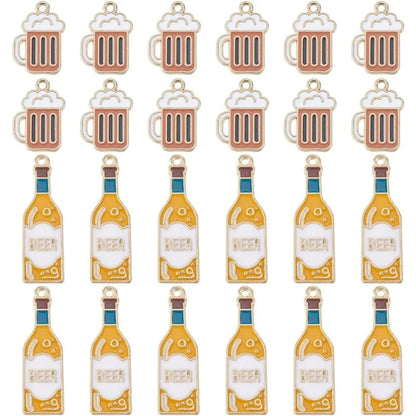 Schmuckanhänger im Bier-Design (40er-Set) – ProstCharms Oktoberfest 2026