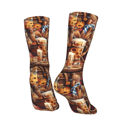 Socken mit Dirndl-Print (2er-Set) – TrachtenSocken Oktoberfest 2026