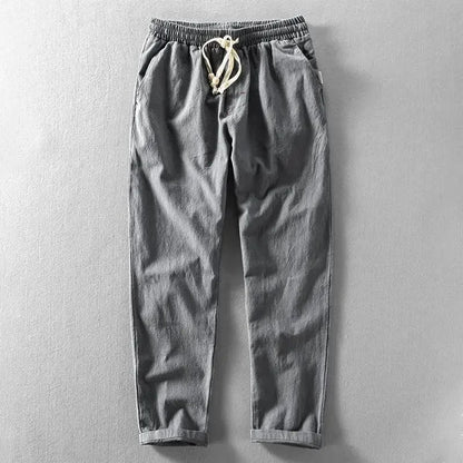 Ultraleichte Atmungsaktive Herren-Leinenhose – Fabio