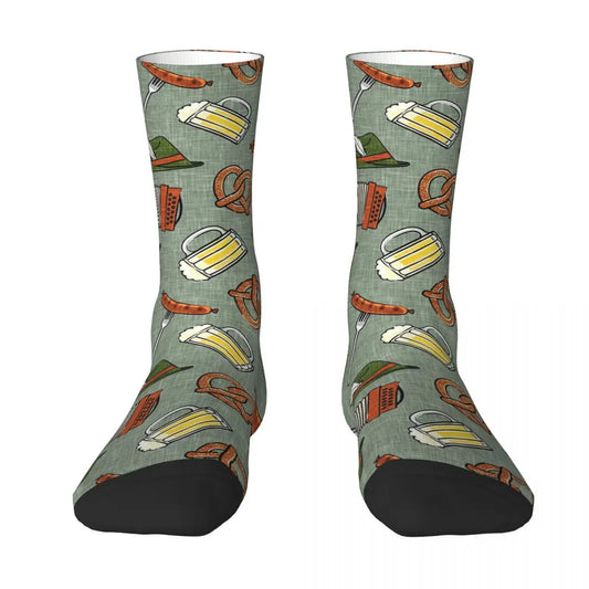 Socken mit Wiesn-Motiven (2er-Set) – FestSocken Oktoberfest 2026