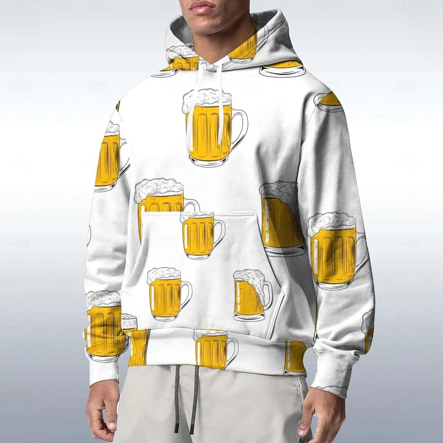3D Bierkrug Hoodie – ProstStyle Oktoberfest 2026