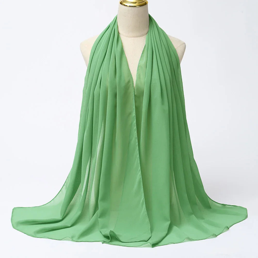Chiffon Hijab Schal – Herbstzauber Leilani