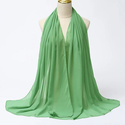 Chiffon Hijab Schal – Herbstzauber Leilani