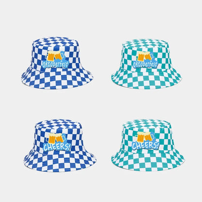 Fischerhut mit Rautenmuster – WiesnKaro Oktoberfest 2026