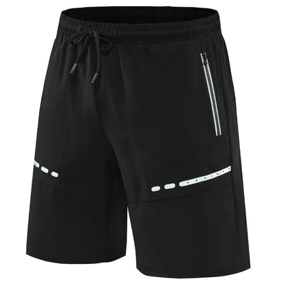 Sportliche & Stylische Slim-Fit Trainingsshorts mit Reißverschlusstaschen – Kian