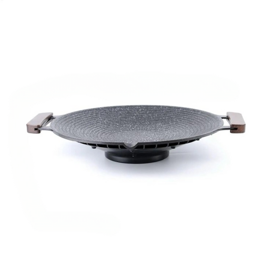 Tragbare Aluminium-Grillpfanne mit Griffen für Camping & BBQ – Arlo