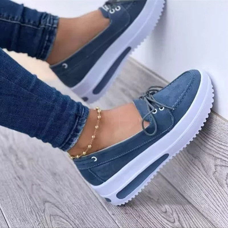 Herbstliche Orthopädische Damen Espadrilles mit Luftkissensohle – Malina
