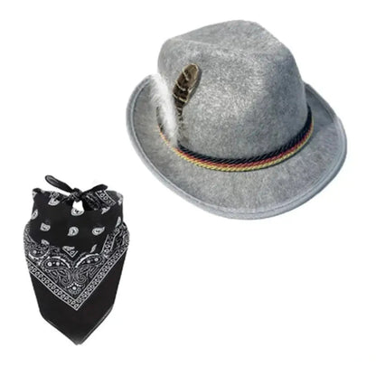 Trachten Accessoire-Set mit Hut & Schal – TrachtenHeld Oktoberfest 2026