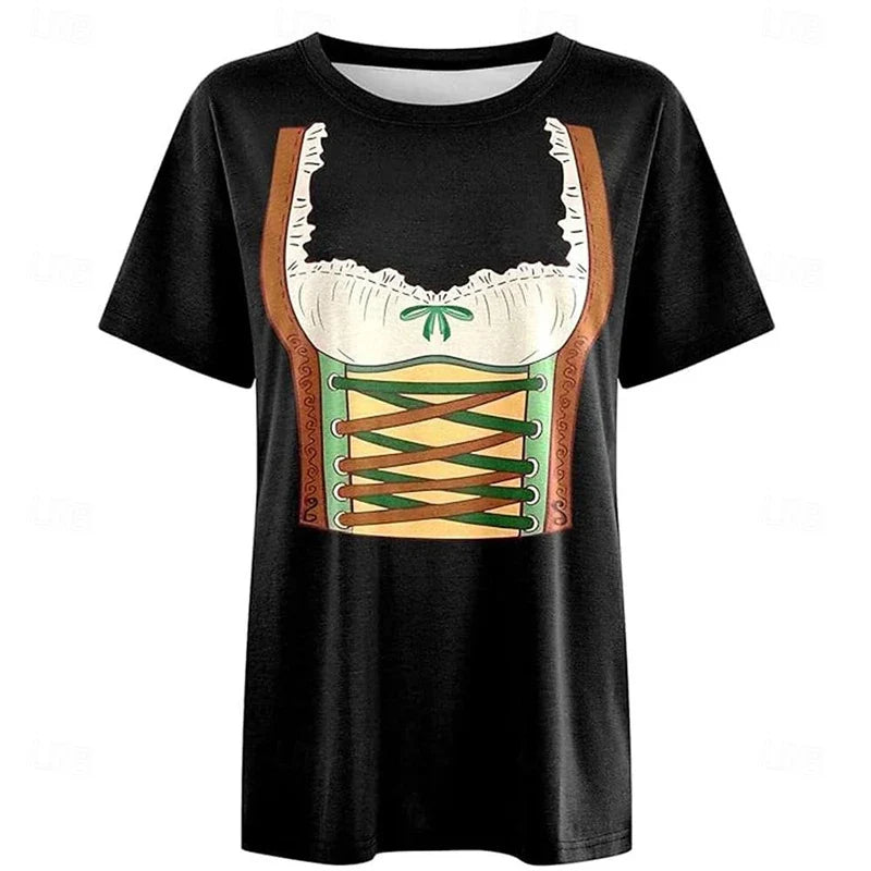 T-Shirt im Dirndl-Look – DirndlShirt Oktoberfest 2026