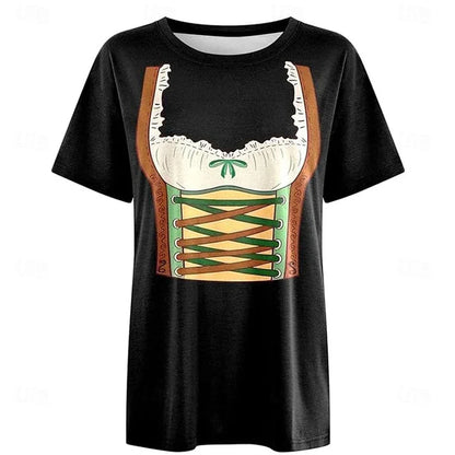 T-Shirt im Dirndl-Look – DirndlShirt Oktoberfest 2026