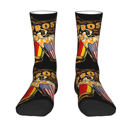 Socken mit Bierkrug-Print (2er-Set) – ProstSocken Oktoberfest 2026