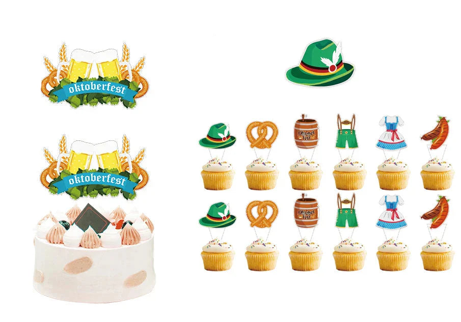 Party-Deko Set im Oktoberfest-Design – WiesnFreude Oktoberfest 2026