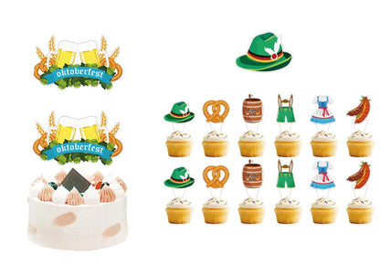 Party-Deko Set im Oktoberfest-Design – WiesnFreude Oktoberfest 2026