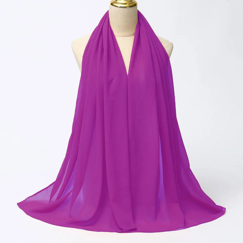 Chiffon Hijab Schal – Herbstzauber Leilani