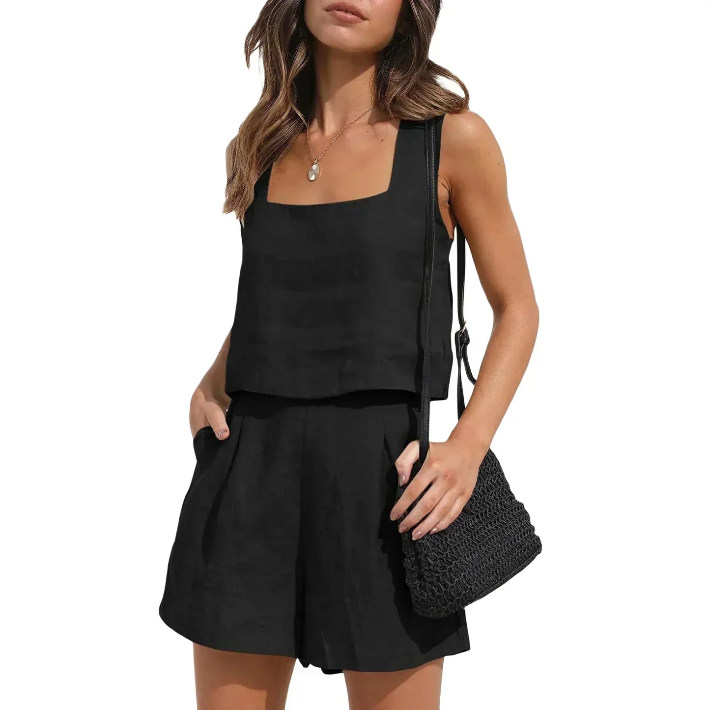 Zweiteiliges Sommeroutfit mit Stil – Emilia