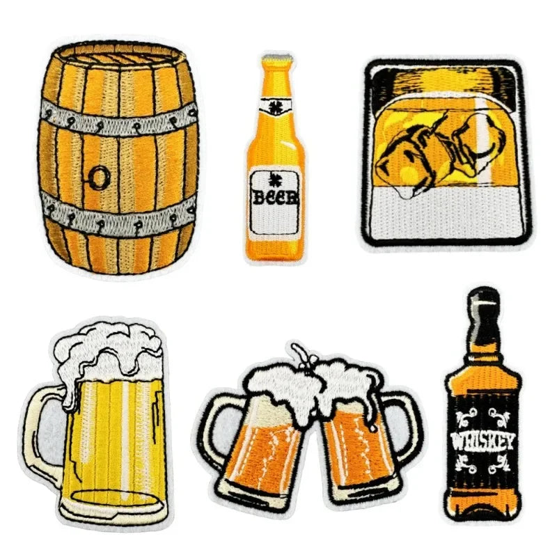 Aufnäher Set (6er-Set) – StickBrau Oktoberfest 2026