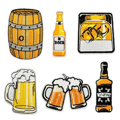 Aufnäher Set (6er-Set) – StickBrau Oktoberfest 2026