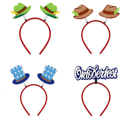 Haarreif-Set im Oktoberfest-Design (16-teilig) – KopfGaudi Oktoberfest 2026