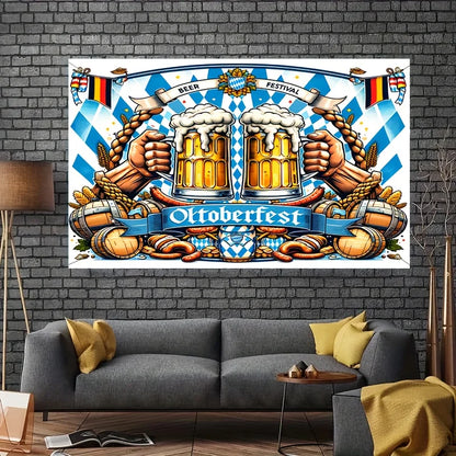 Banner im Oktoberfest-Design – ProstBanner Oktoberfest 2026