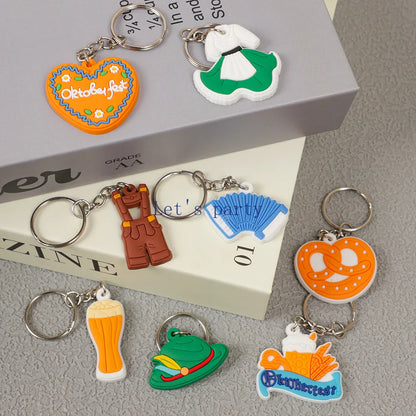 Schlüsselanhänger Set „Oktoberfest“ (8 Motive, 1+1 Gratis) – WiesnGlück Oktoberfest 2026