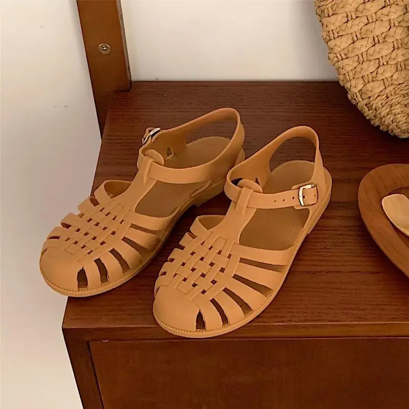 Trendige Plateau-Sandalen im Koreanischen Stil für Damen – Alina