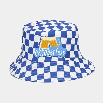 Fischerhut mit Rautenmuster – WiesnKaro Oktoberfest 2026